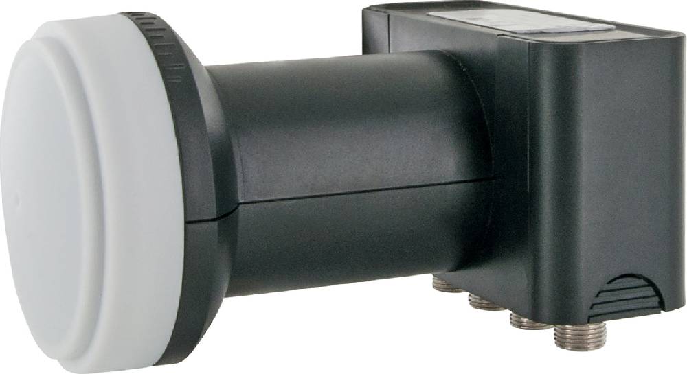 Schwaiger Satellitenanlage Set Weiß Stahl 72 cm mit Quad LNB Hotsell