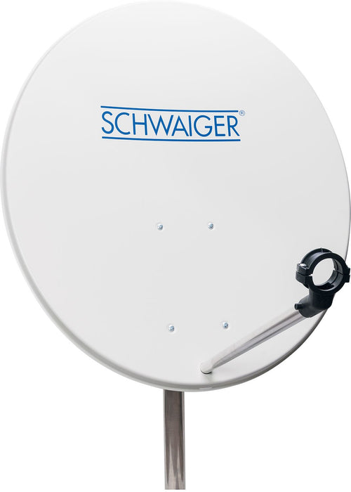 Schwaiger Satellitenschüssel Stahl Weiß 72 cm