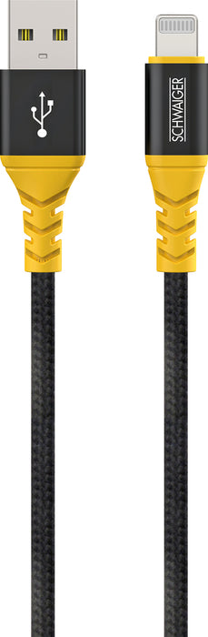 Schwaiger Lightning auf USB-A Kabel extrem reißfest 1,2 m Online Shopping