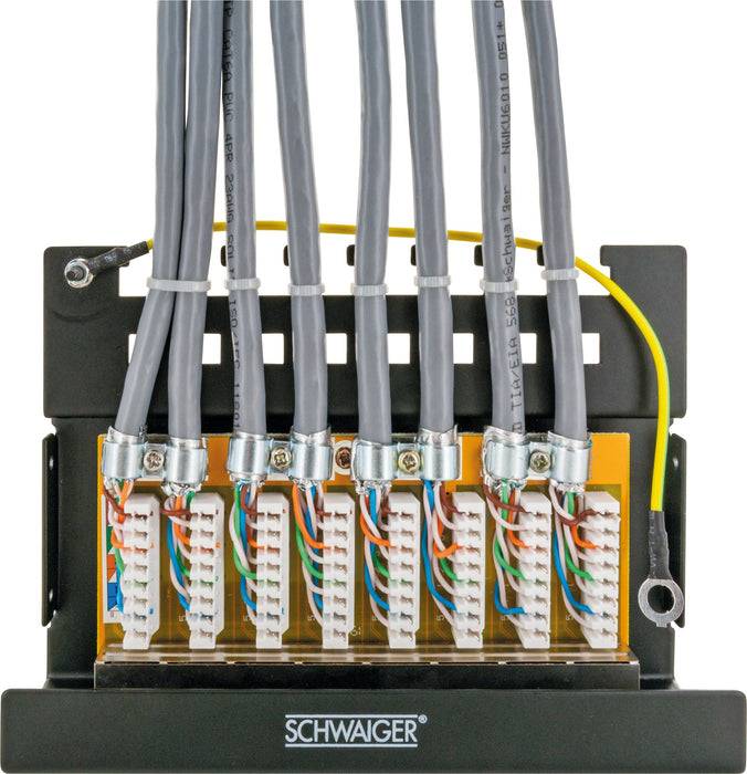 Schwaiger 8-Port Patchpanel Saisonschlussverkauf