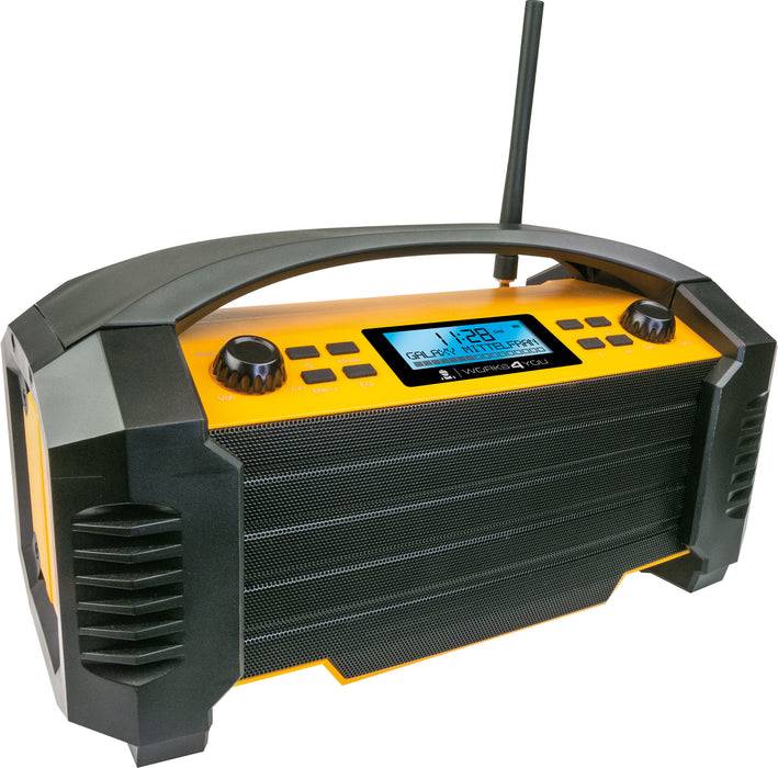 Schwaiger DAB+/FM Baustellen Radio Begrenzt auf 3 Tage