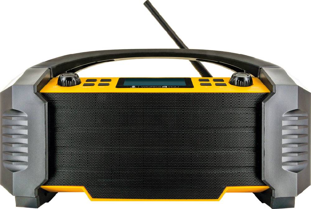 Schwaiger DAB+/FM Baustellen Radio Begrenzt auf 3 Tage