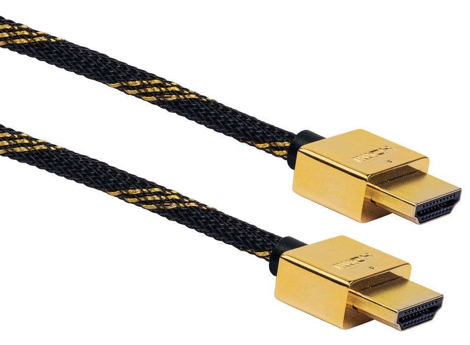 Schwaiger SLIMLINE High-Speed-HDMI®-Kabel mit Ethernet Fabrikverkauf