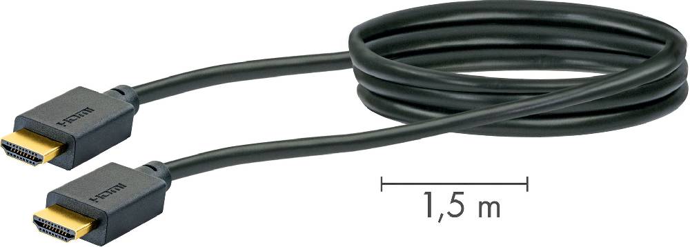 Schwaiger Ultra High-Speed HDMI® 2.1 Kabel, 4K@120Hz/8K@60Hz Große Rabatte
