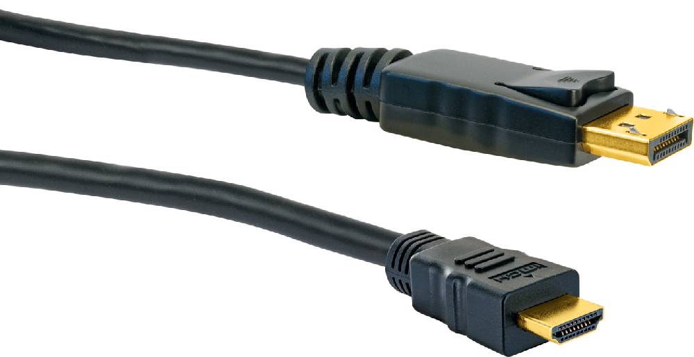 Schwaiger DisplayPort HDMI® Adapterkabel Super Sparpreis