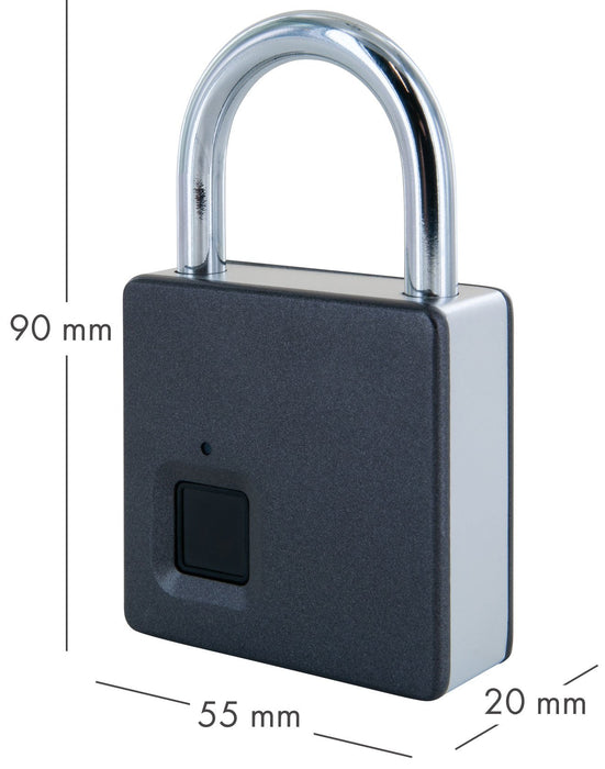 Schwaiger Vorhängeschloss mit Fingerprint Nur noch ein Tag übrig