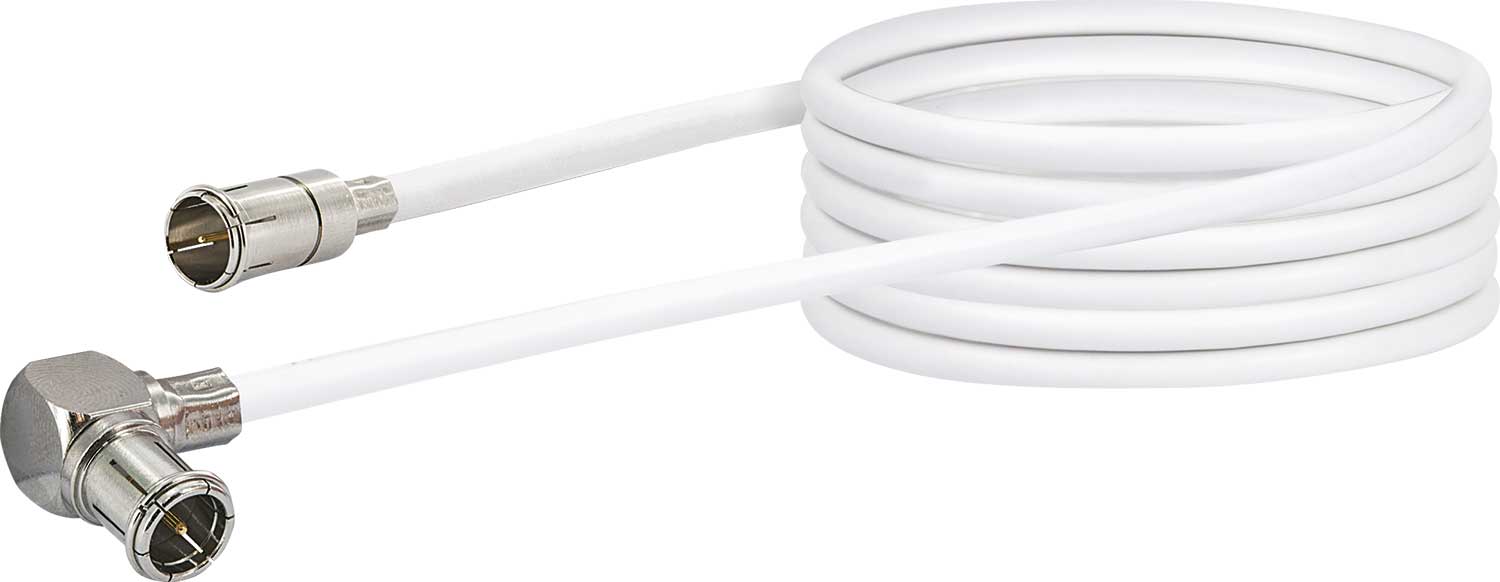 Schwaiger SAT-Anschlusskabel F-Quick-Stecker 1,5 - 9 m 90 dB zollfrei