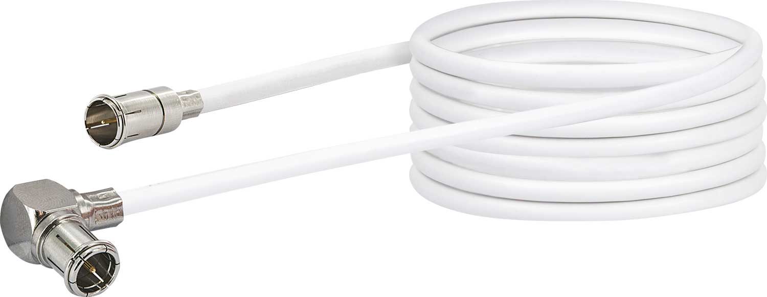 Schwaiger SAT-Anschlusskabel F-Quick-Stecker 1,5 - 9 m 90 dB zollfrei