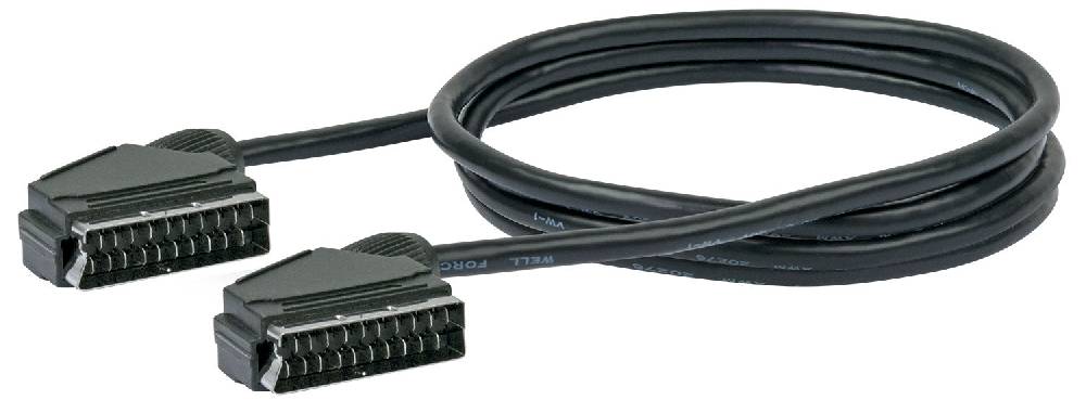 Schwaiger SCART Anschlusskabel (Ø 6,8 mm) Preisnachlass