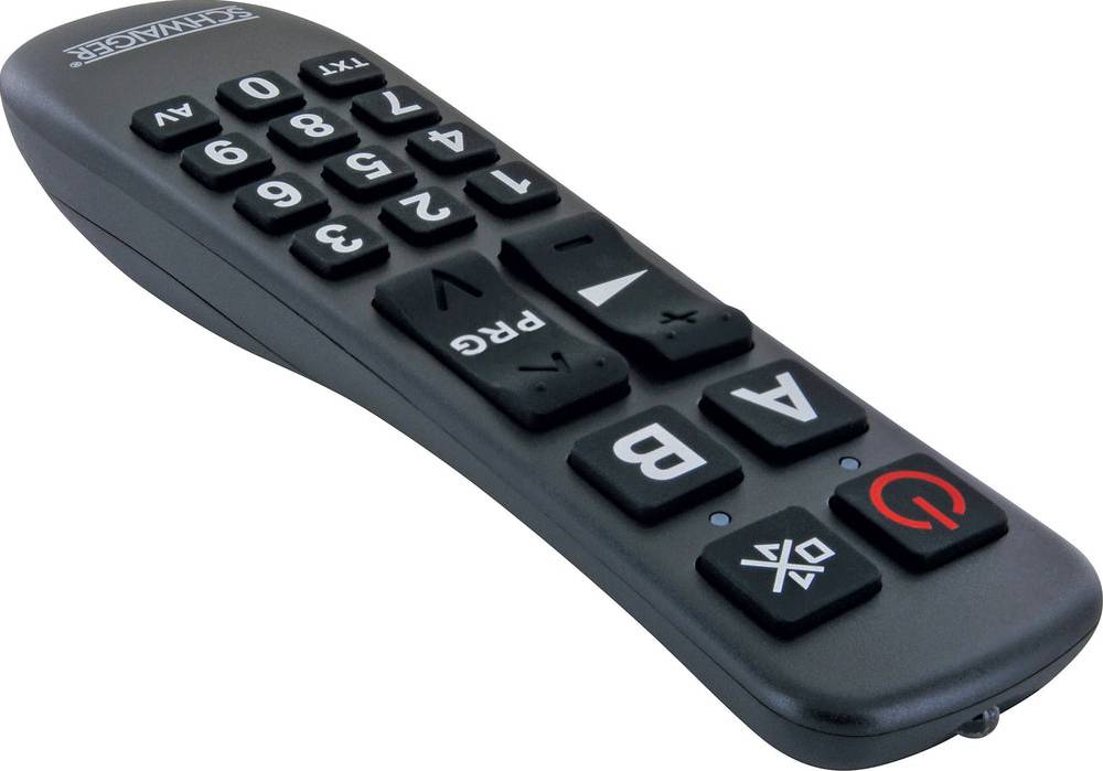 Schwaiger 2 IN 1 Universalfernbedienung *Comfort Plus* Vatertagsangebot
