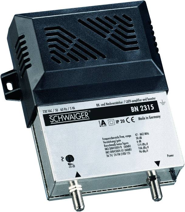 Schwaiger Breitbandkabel-/Nachverstärker 30 dB VIP-Rabatte