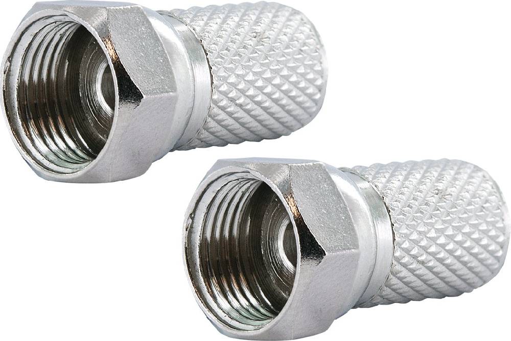 Schwaiger F-Aufdrehstecker 2 - 50 Stk. Ø 7 mm JETZT KAUFEN