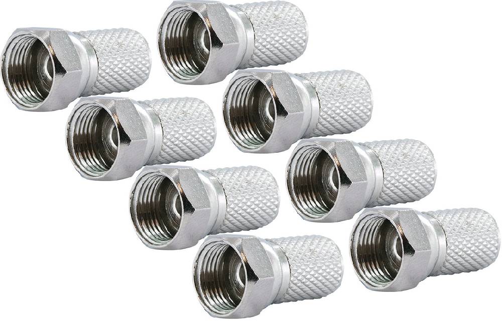 Schwaiger F-Aufdrehstecker 2 - 50 Stk. Ø 7 mm JETZT KAUFEN