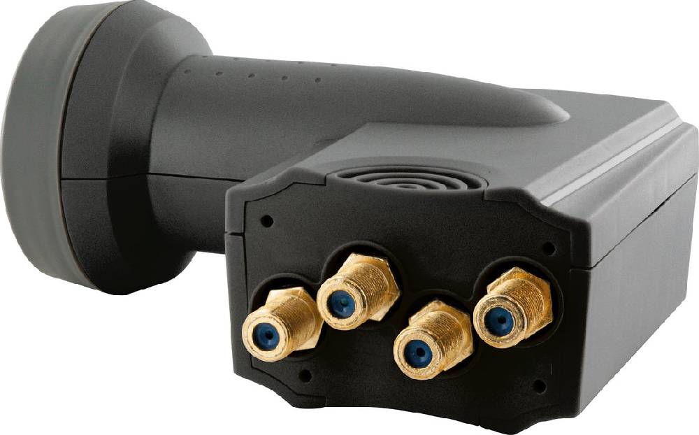 Schwaiger Quad LNB digital SUN PROTECT anthrazit Bis zu 60% Rabatt