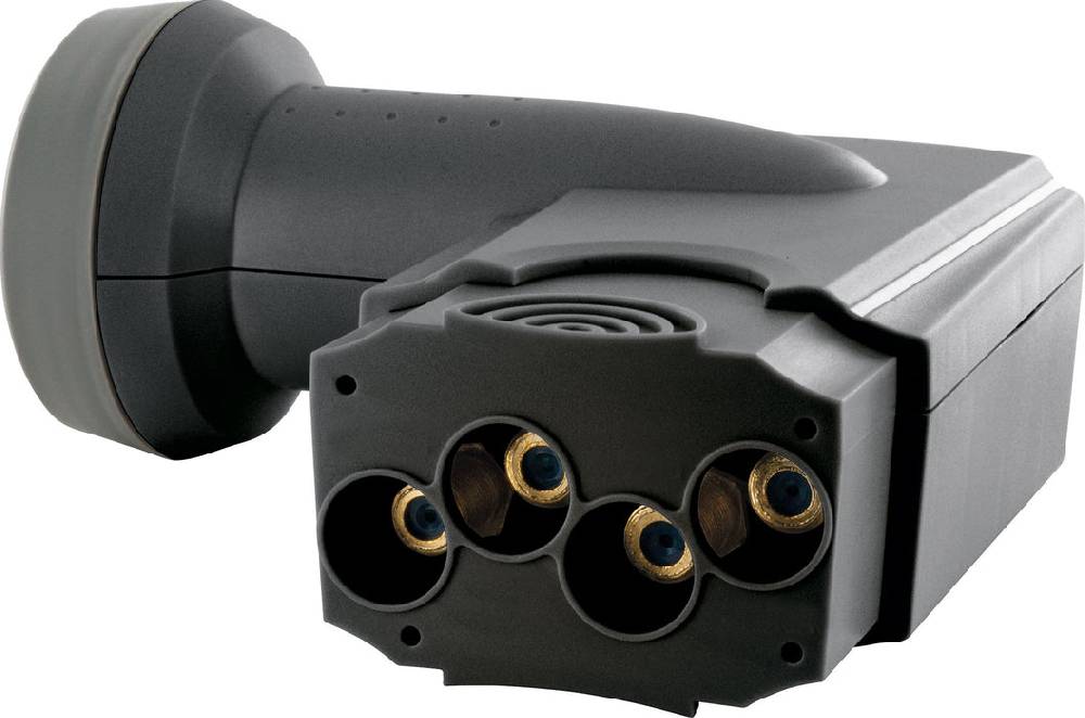 Schwaiger Quad LNB digital SUN PROTECT anthrazit Bis zu 60% Rabatt