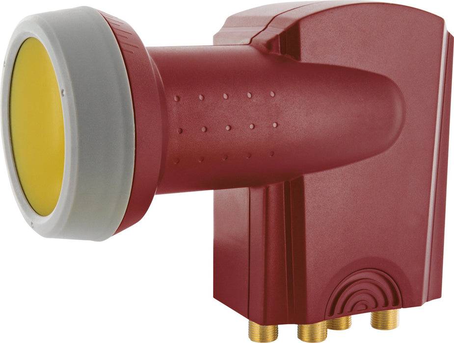 Schwaiger Quattro LNB digital SUN PROTECT ziegelrot Bis zu 65% Rabatt