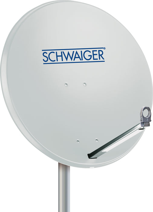 Schwaiger Satellitenschüssel Aluminium Weiß/Rot/Anthrazit 75 cm Nur noch ein Tag übrig