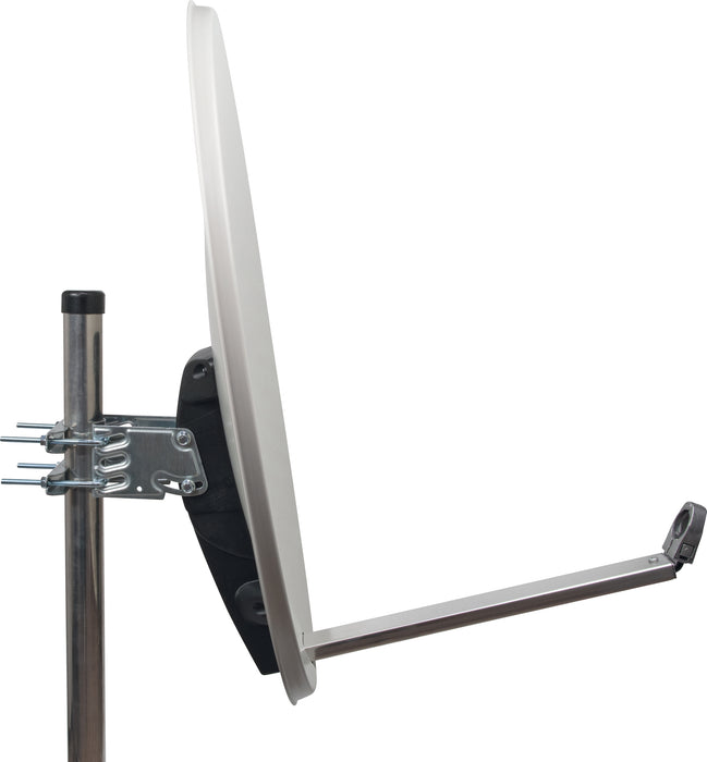 Schwaiger Satellitenschüssel Aluminium Weiß/Rot/Anthrazit 75 cm Nur noch ein Tag übrig