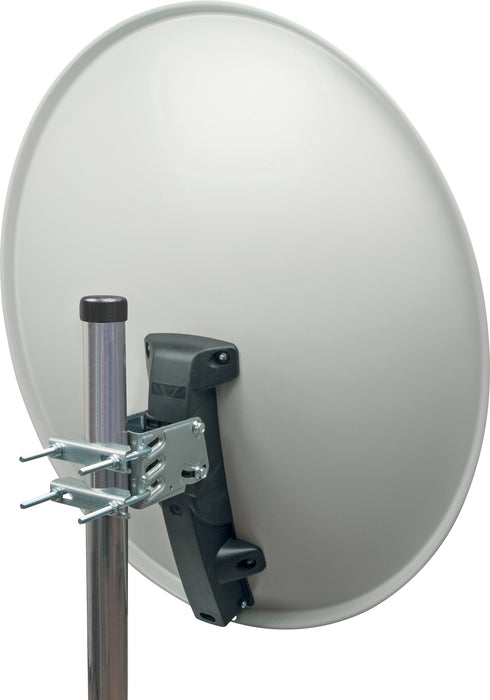 Schwaiger Satellitenschüssel Aluminium Weiß/Rot/Anthrazit 75 cm Nur noch ein Tag übrig
