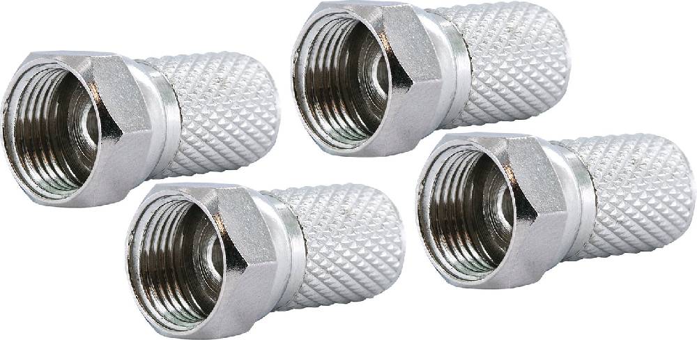 Schwaiger F-Aufdrehstecker Ø 8 mm Clearance-Verkauf