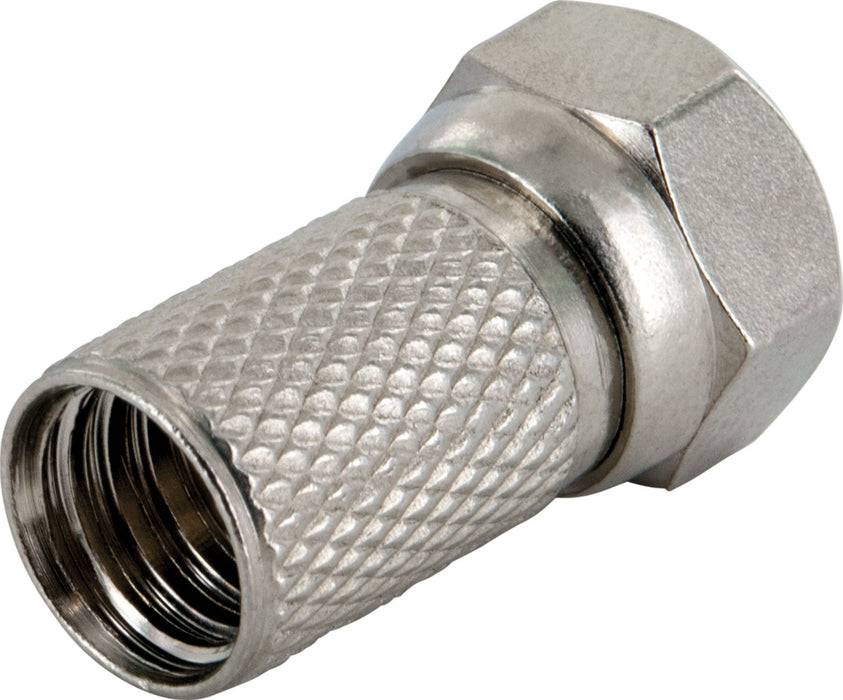 Schwaiger F-Stecker 2er Set Ø 7 mm mit Gummitülle Fabrikladen