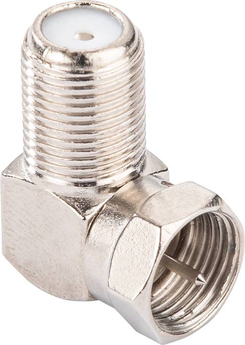 Schwaiger F-Winkeladapter F-Stecker auf F-Buchse 50% Rabatt für begrenzte Zeit