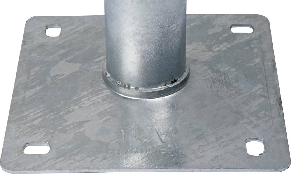 Schwaiger Wandhalter Stahl 50 cm Auslauf