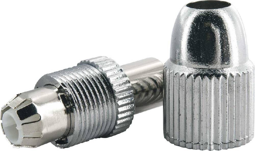 Schwaiger IEC-Stecker Ø 4 - 7,5 mm metallisiert Letzter Tag
