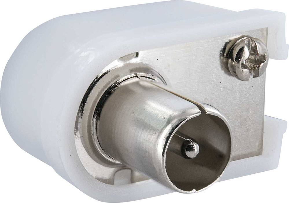 Schwaiger IEC-Winkelstecker 1/4 Stk. Ø 4 - 7,5 mm Super Rabatt
