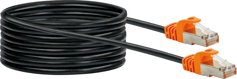 Schwaiger CAT7 Netzwerkkabel, S/FTP, 10m, orange/schwarz Saisonale Angebote