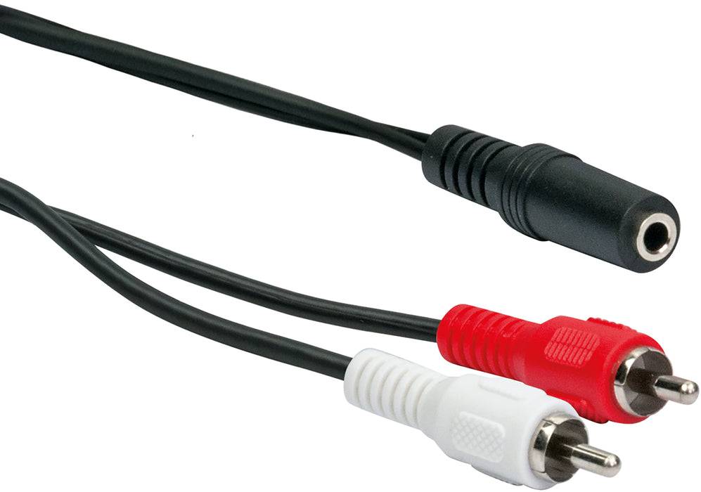 Schwaiger KLINKE/CINCH Y Adapterkabel Top Angebot