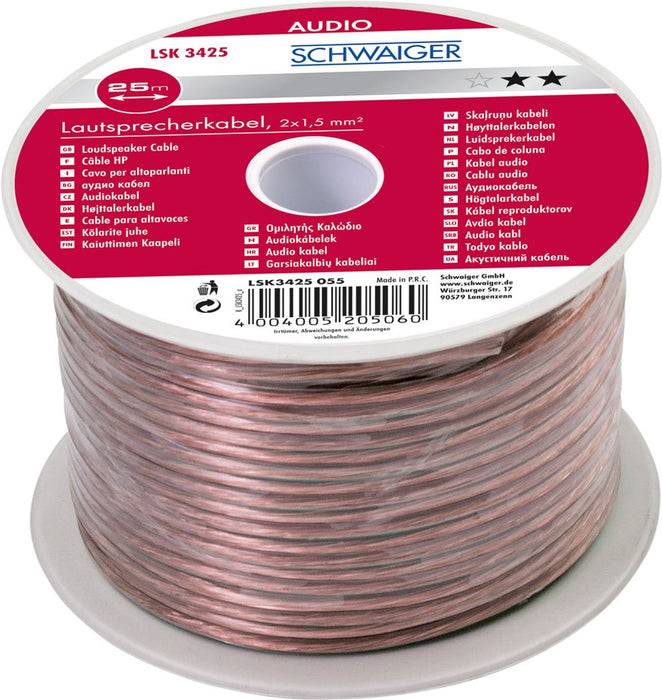 Schwaiger Lautsprecherkabel (2x 1,5 mm²) Bestseller