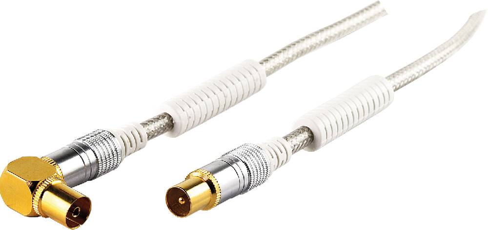 Schwaiger Antennenkabel mit IEC-Winkelstecker 1,5 - 10 m 110 dB Kostenlose Rückgabe