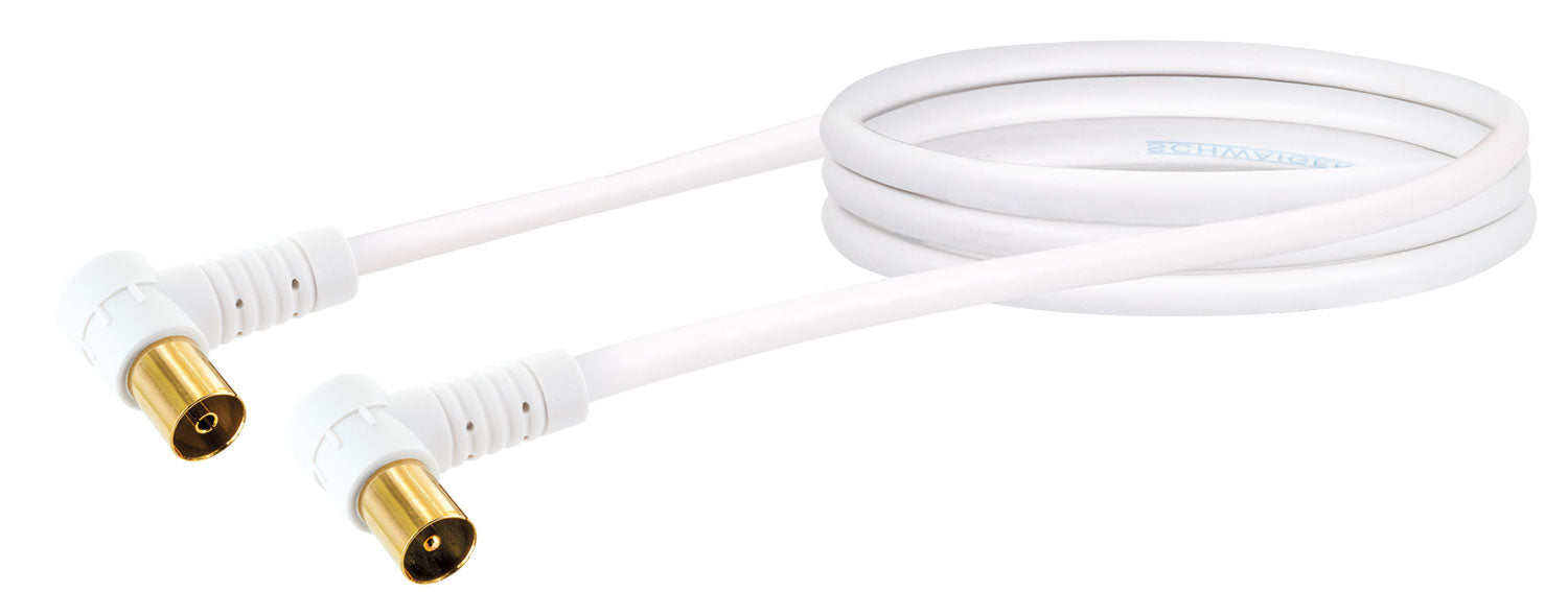 Schwaiger Antennenkabel mit Winkelstecker 1,5 - 3 m 90 dB Bis zu 55% Rabatt