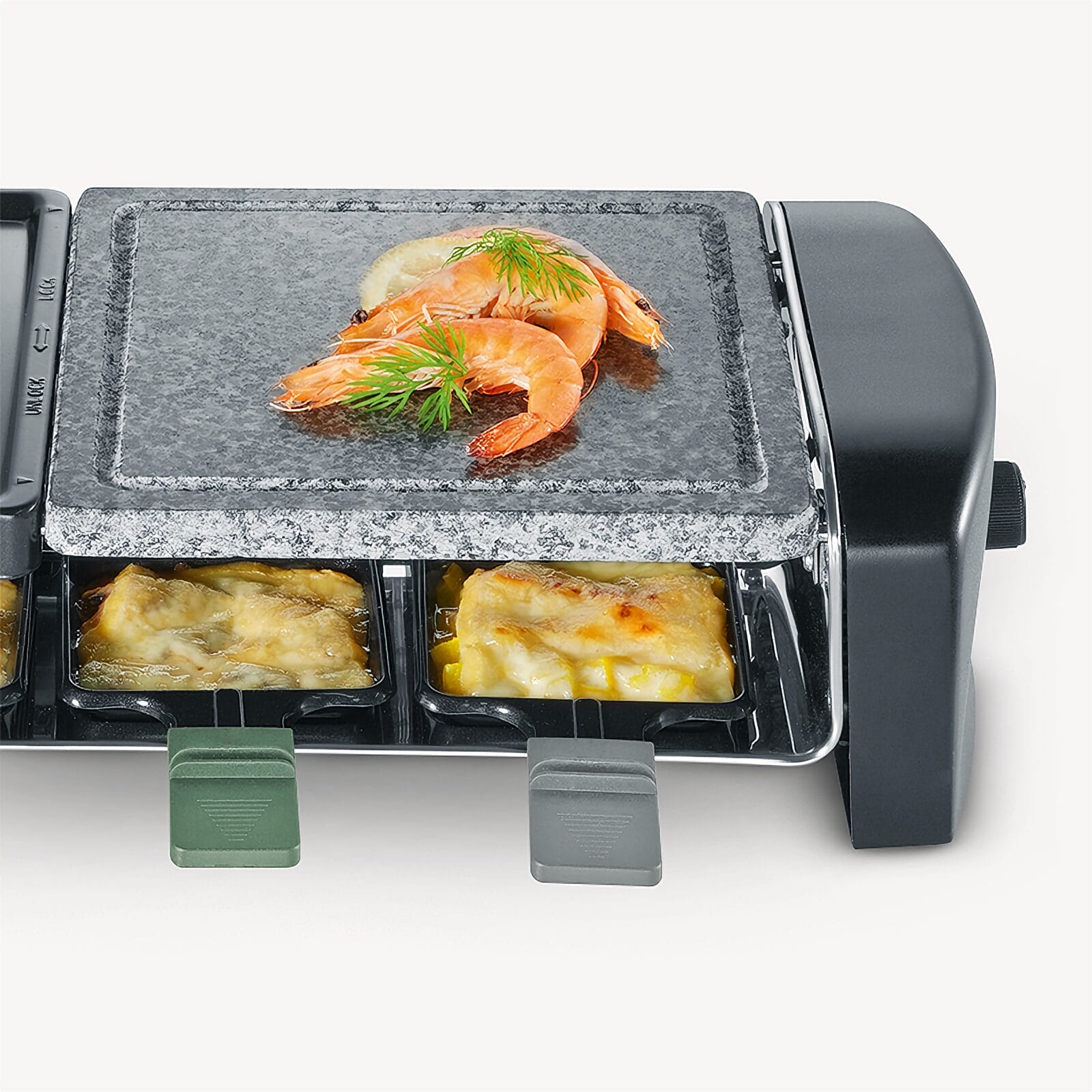 ﻿Severin Raclette Grill mit Naturgrillstein RG 9645 Heißer Verkauf