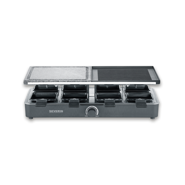 Severin Raclette-Grill mit Naturgrillstein u. Grillplatte RG 2376 Große Rabatte