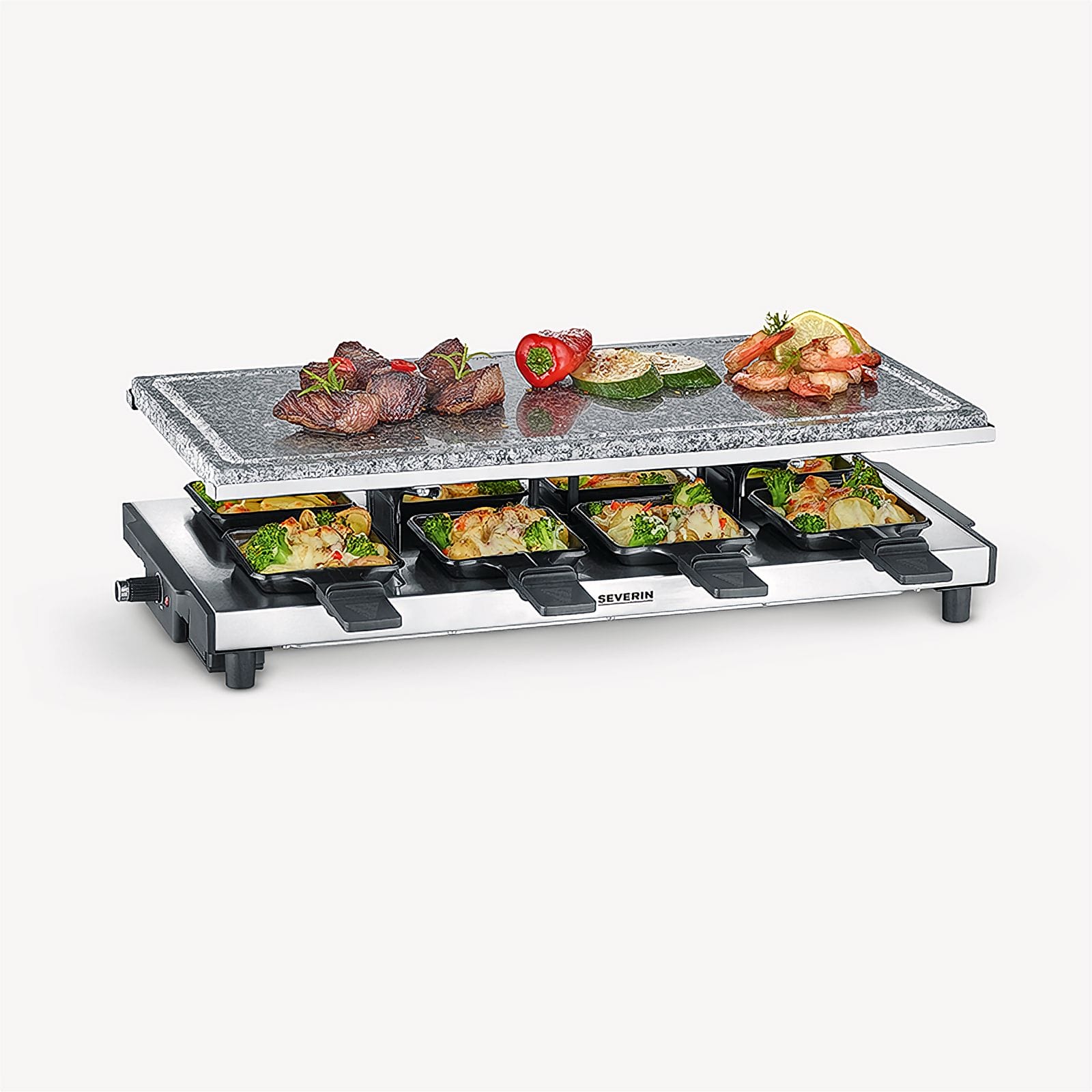 Severin Raclette mit Naturgrillstein RG 2374 Neuheiten