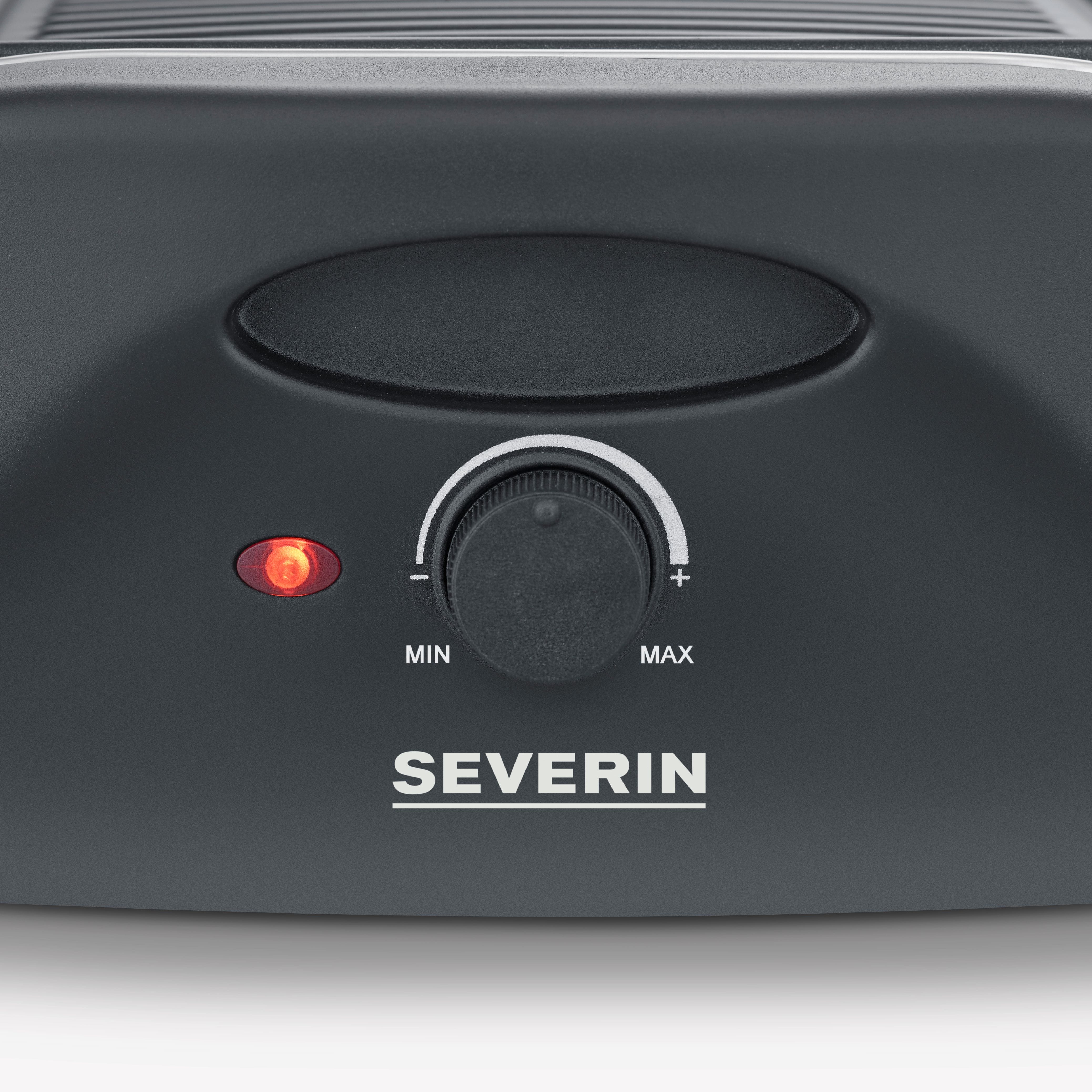 Severin Raclette Grill mit antihaftbeschichteter Grillplatte RG 9646 Räumungsverkauf