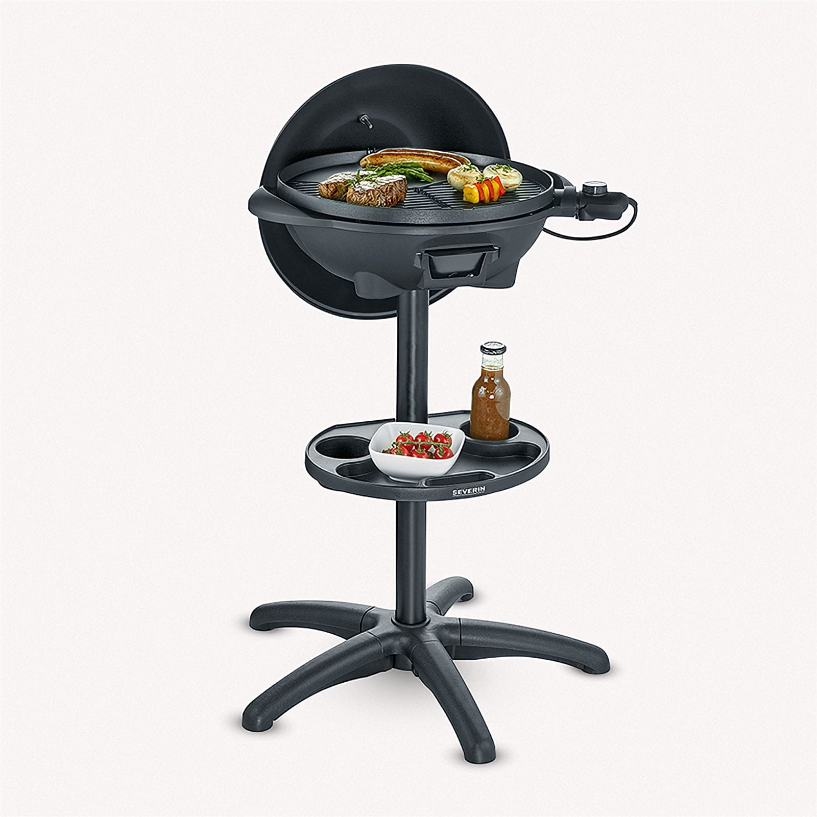 Severin Barbecue-Elektrogrill, Standgrill mit Haube PG 8541 Riesige Ersparnisse