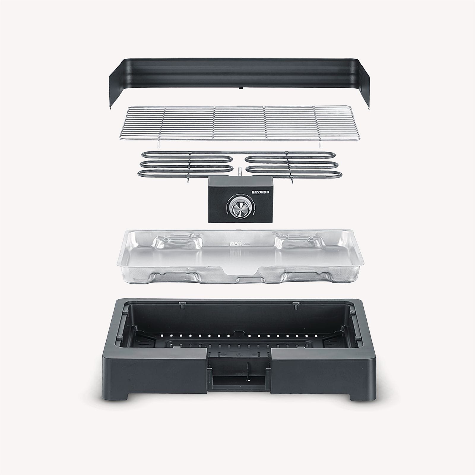 Severin Tischgrill mit Grillrost PG 8565 VIP-Rabatte