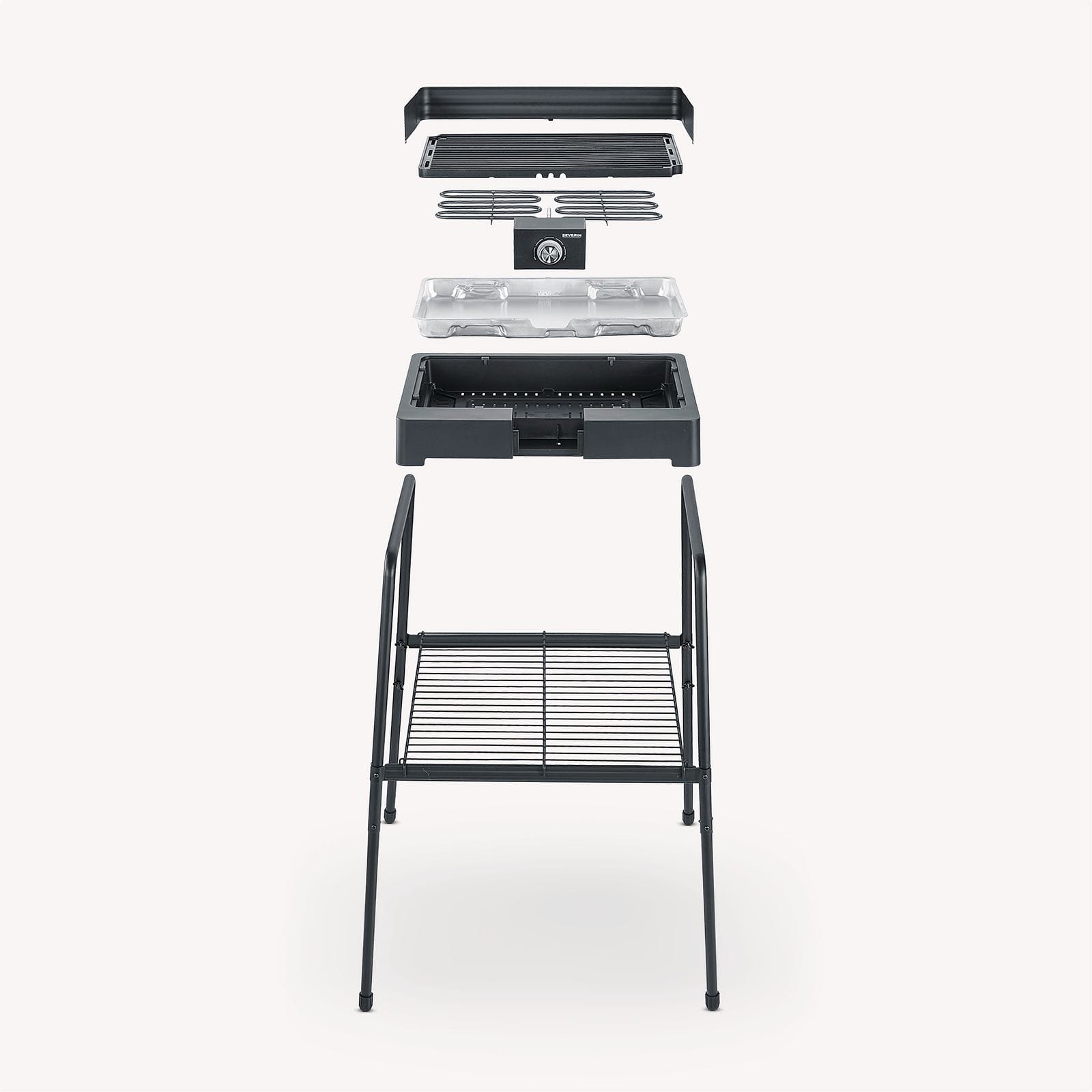 Severin Standgrill mit Grillplatte PG 8568 Kostenlose Rückgabe