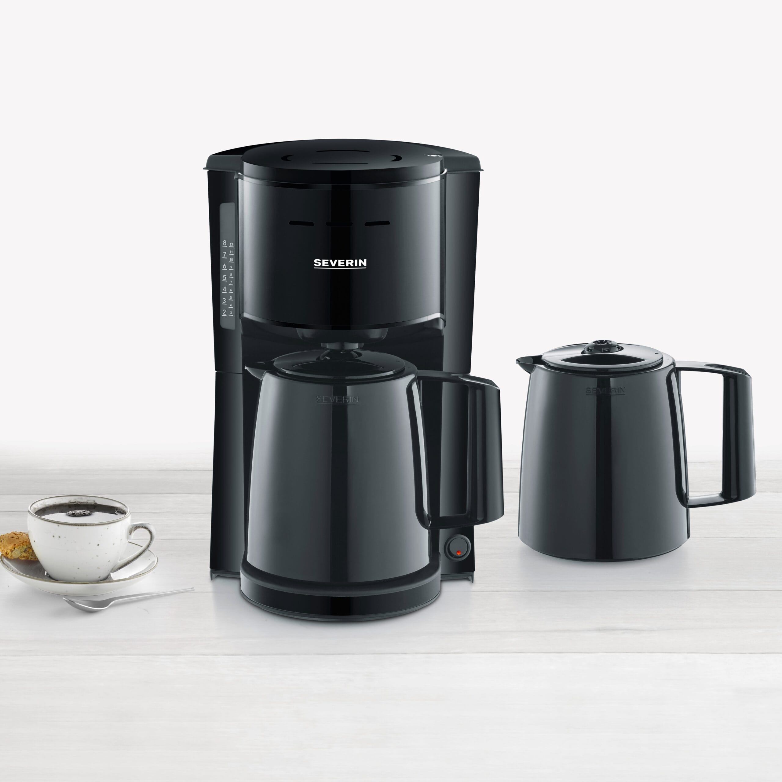 Severin Filterkaffeemaschine mit 2 Thermokannen KA 9307 zollfrei