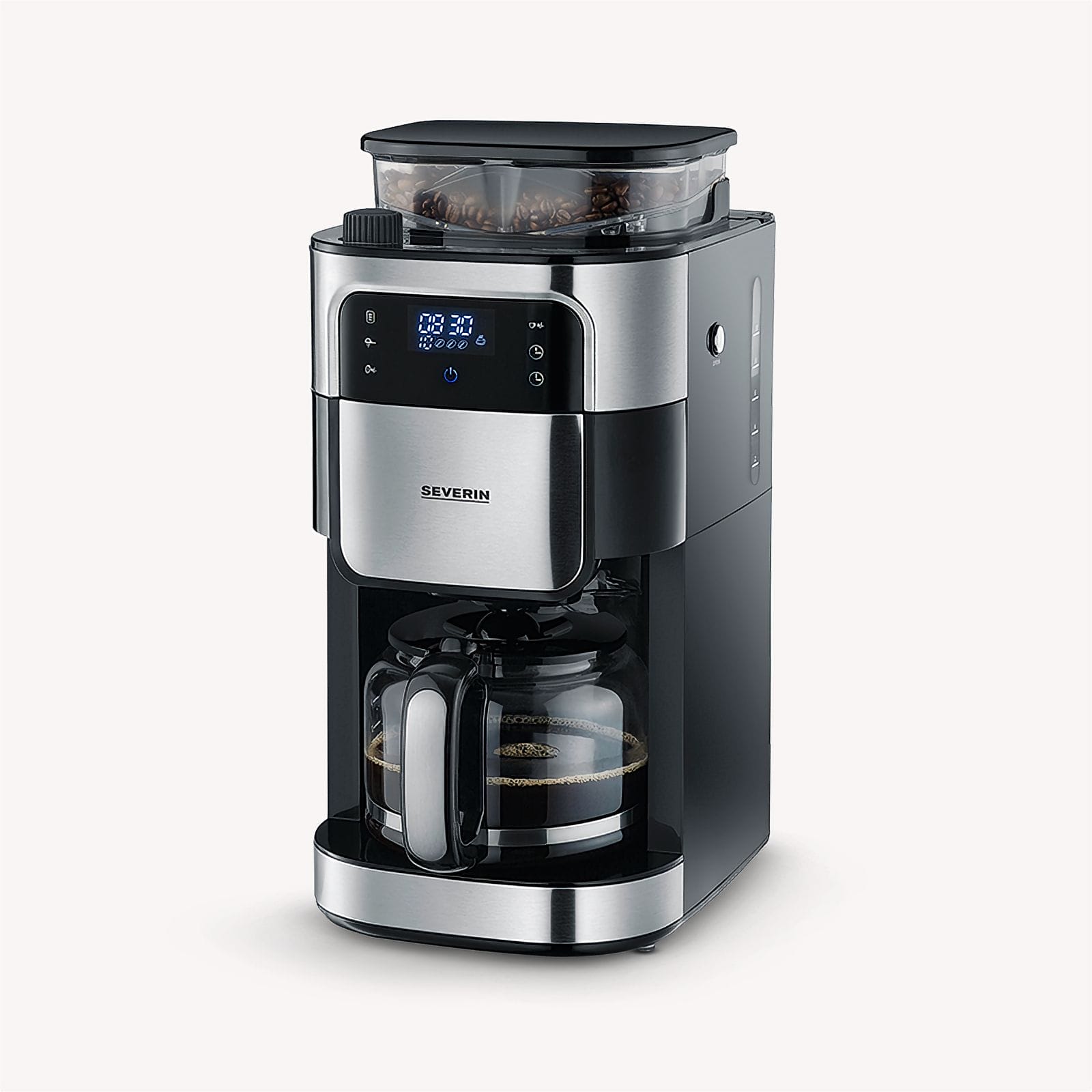 Severin Filterkaffeemaschine mit Edelstahl-Mahlwerk KA 4813 50% Rabatt für begrenzte Zeit