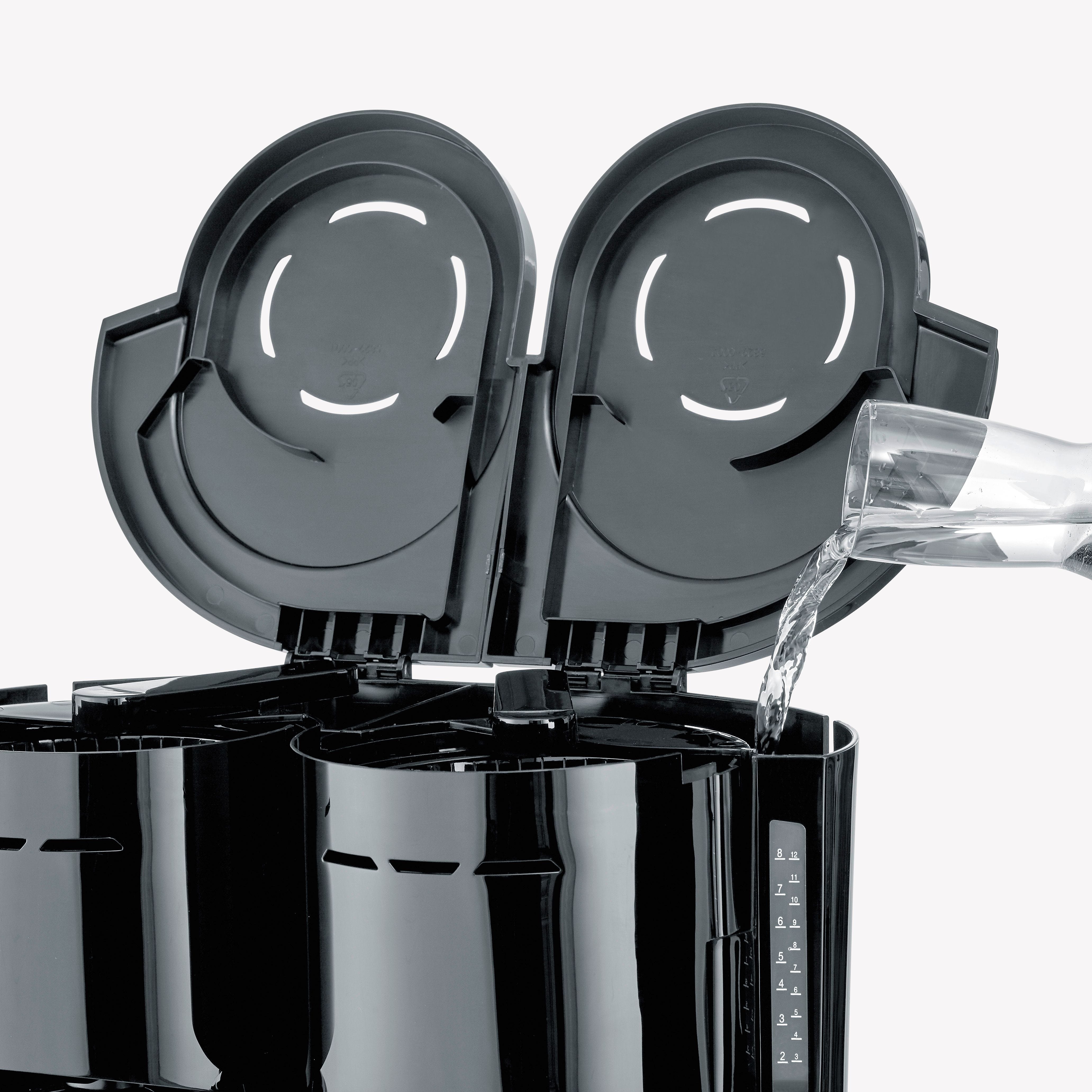 Severin Duo-Filterkaffeemaschine mit 2 Thermokannen KA 9315 Auslauf