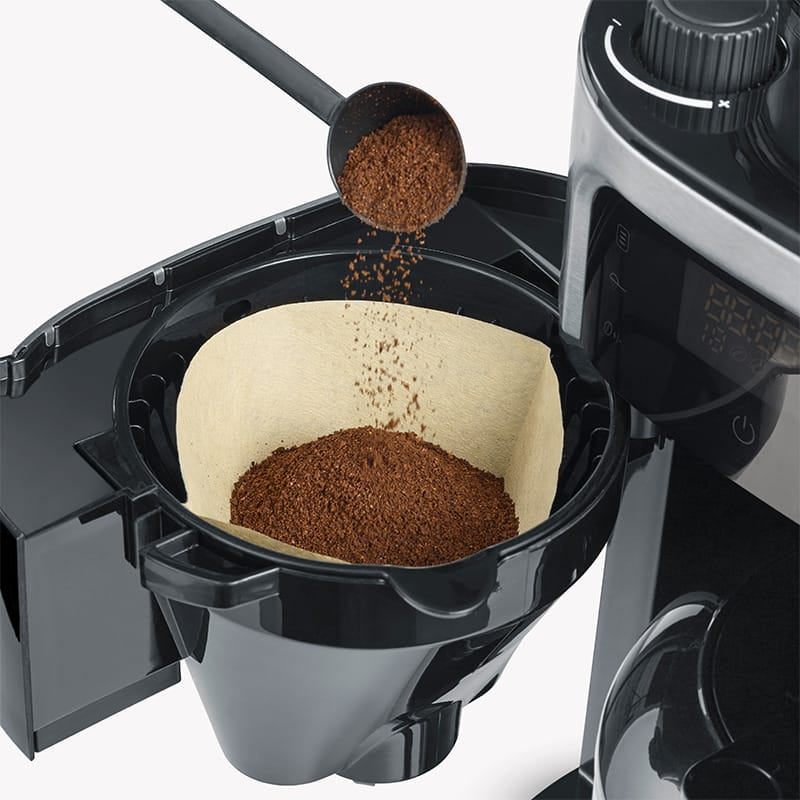 Severin Filterkaffeemaschine mit Edelstahl-Mahlwerk und Thermokanne KA 4814 Hotsell