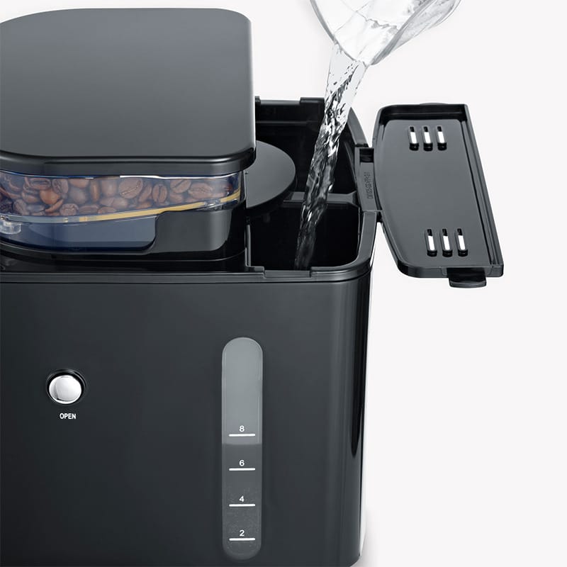 Severin Filterkaffeemaschine mit Edelstahl-Mahlwerk und Thermokanne KA 4814 Hotsell