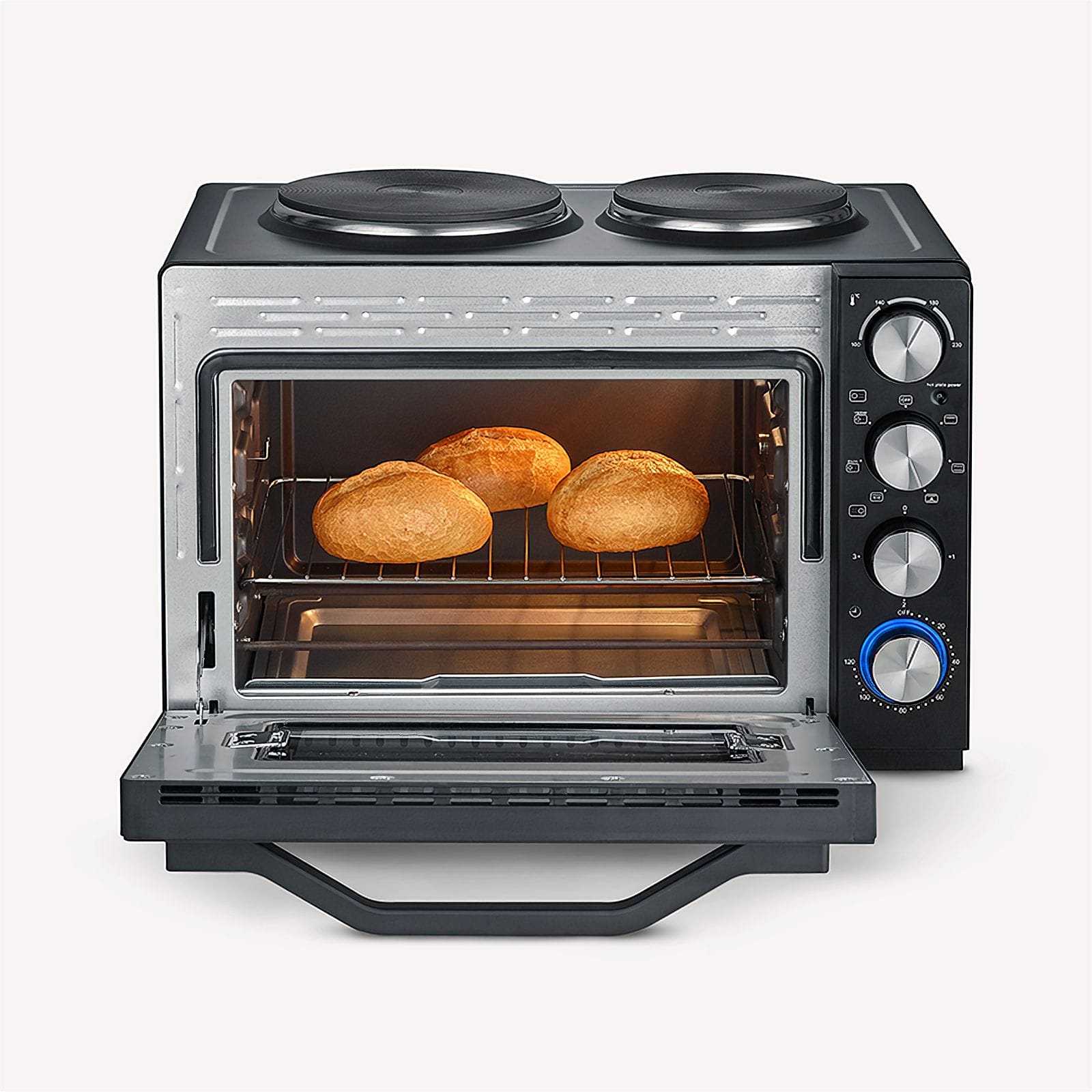 Severin Back- und Toastofen mit Kochplatten TO 2074 Neueste Stile