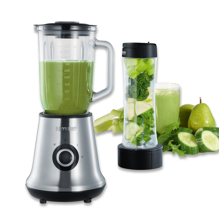Severin Multimixer + Smoothie Mix & Go SM 3737 Räumungsverkauf