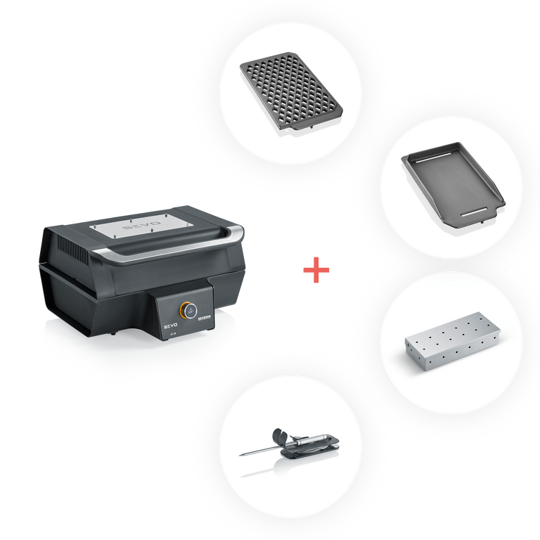 Severin Bundle SEVO GT + Grillzubehör Jubiläumsangebot