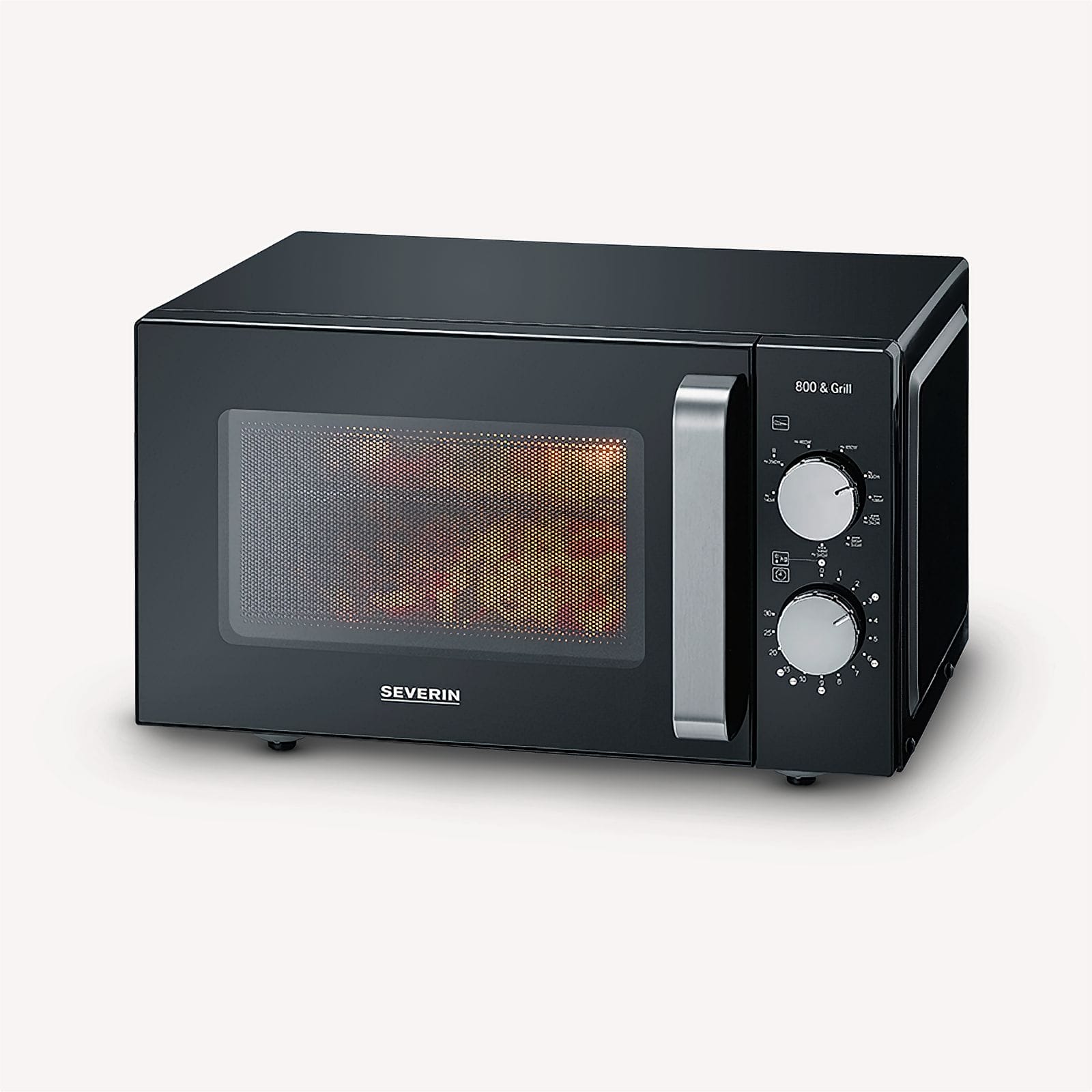 Severin 2-in-1 Mikrowelle mit Glasboden und Grill MW 7762 Räumungsverkauf